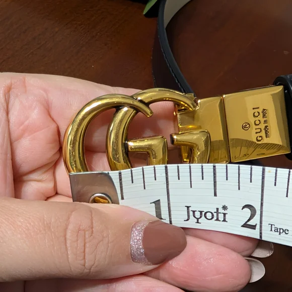 Gucci Marmont Reversible Thin Belt Size 110 - Picture 13 of 16